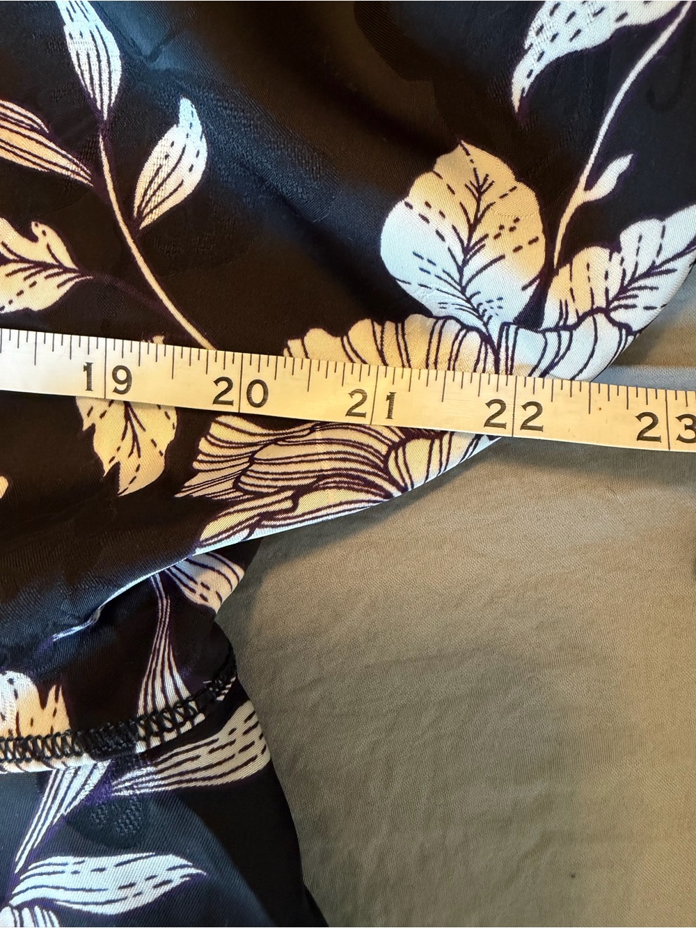 New! Free People Beauty Sleep Floral Satin PJ Set - Black & Lilac. Size Med. - Picture 5 of 9